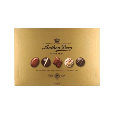 Praline gold box 200g